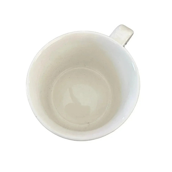 Starbucks Coffee Mug 2014 White & Gray 10 Fl Oz w/ Handle Medium Size 3" Height - Picture 3 of 4